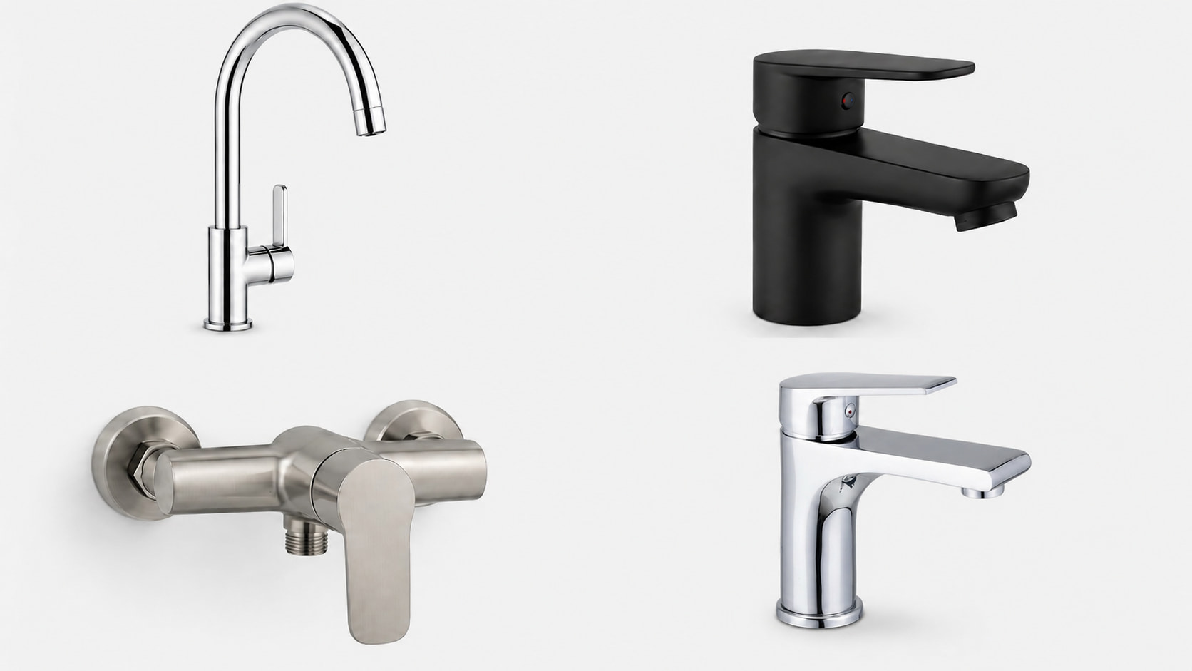 Tipos de grifo monomando para cocina lavabo ducha y hostelería